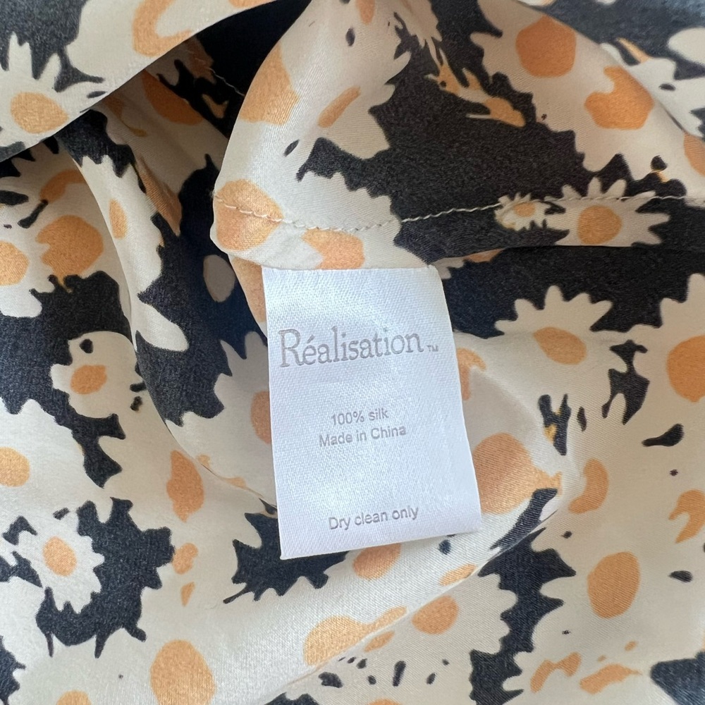 Realisation Par Black and White Daisy Midi Skirt - Picture 6 of 10